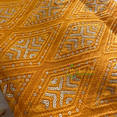 Rose Pink Georgette Saree -VS863