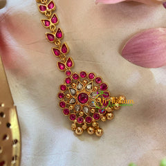 Unique 1gm Gold Mang Tikka -G9442