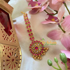 Unique 1gm Gold Mang Tikka -G9442