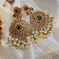 AD Stone Pendant Short Neckpiece -G5932