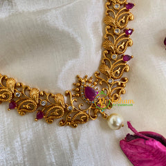 Simple AD Stone Haram-Red White-G5936