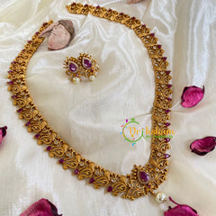 Simple AD Stone Haram-Red White-G5936