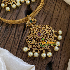 AD Stone Addigai Short Neckpiece-G9897