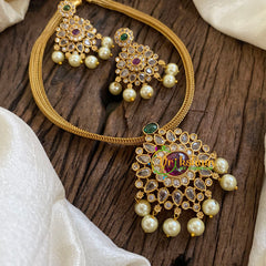 AD Stone Addigai Short Neckpiece-G9898