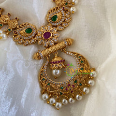 Premium AD Stone Short Neckpiece-G5947