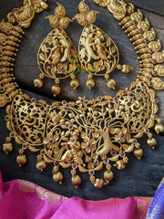 Premium Temple Maanga Choker - Krishna -G906