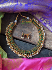 Green AD Stone Choker -G1060