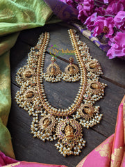 Premium Guttapusalu Temple Lakshmi Haram -G1031