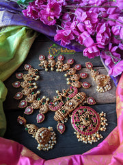 Exquisite Kundan Peacock and Maanga Neckpiece -G904