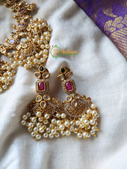 AD Stone Guttapusalu Neckpiece -G1043