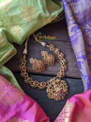 Lakshmi Pendant Short neckpiece -G1107