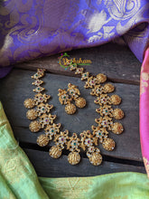 AD Stone Coin Neckpiece -G1729