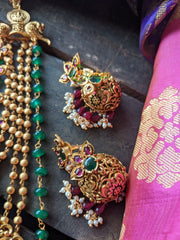 Unique Krishna Pendant Neckpiece -G1133