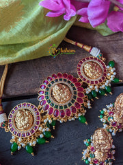 Precious Kemp Temple High Neck Choker -G1123