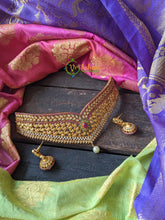 Premium AD Stone High Neck Choker -G1242