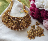 Krishna Radha Temple Choker -G1172