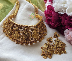 Krishna Radha Temple Choker -G1172
