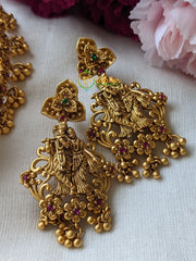 Krishna Radha Temple Choker -G1172