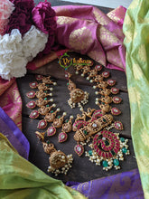 Exquisite Kundan Peacock and Maanga Neckpiece -J016