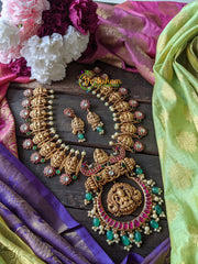 Exquisite Kundan and Kemp Temple Jewelery -J012