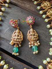 Exquisite Kundan and Kemp Temple Jewelery -J012