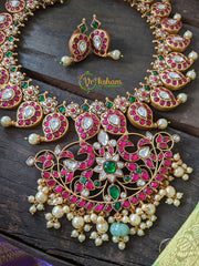 Precious Kundan and Kemp In Traditional Neck Choker -J013