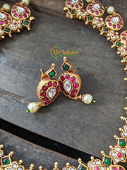 Precious Kundan and Kemp In Traditional Neck Choker -J013