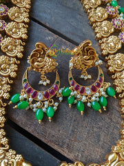 Precious Kemp and Kundan Peacock Choker -G1647