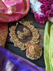 Premium Matt Pendant Choker -G2079