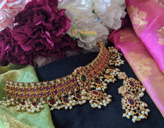 Exquisite Kemp High Neck Choker Small -G1681