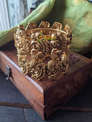 Antique Temple Bangles -Peacock Openable Screw Type Bangles -G1419