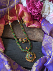 Traditional Kemp Addigai –Green Blue -G1694