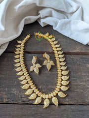 American Diamond Maanga Short Neckpiece -White -G1446