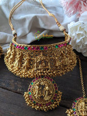 Royal Bridal High Neck Choker -Kareena Kapoor Inspired Choker -G1427