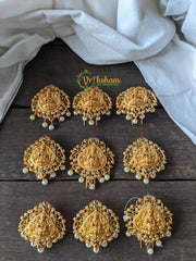 AD stone Lakshmi Billai -Temple Jada Billai -G1533