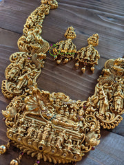 Shri Vishnu Intricately Detailed Temple Haram -G1556