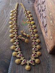 AD Stone Coin Temple Haram -Red -G1631