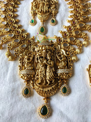 CZ Stone Temple Neckpiece -Krishna Radha Choker -G1615