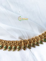 Kemp Maanga and Lakshmi Hip Chain -Green -G1592