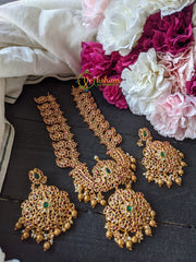 Premium AD Stone Maanga Choker Neckpiece -G2249