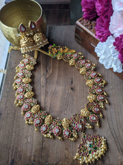 Precious Kundan Jadau Manga Lakshmi Neckpiece -J056