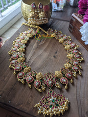 Precious Kundan Jadau Manga Lakshmi Neckpiece -J056