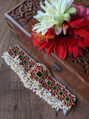 Exquisite Jadau Kundan High Neck Choker -J071