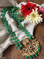 Exquisite Jadau Kundan Pendant Mala -J064