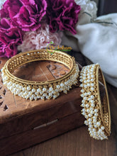 Cluster Pearl Openable Bangles -G2021