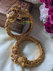 Premium Gold Openable Kada Bangles -G2019