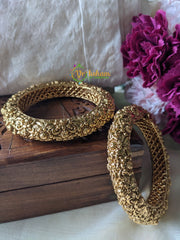 Gold Look Alike Openable Bangles -G2009
