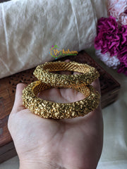Gold Look Alike Openable Bangles -G2009