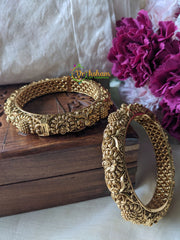 Gold Look Alike Openable Bangles -G2010