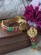 Precious Kemp Lakshmi Bangles -Temple Bangles -Red Green -G1992